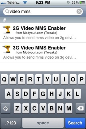 VideoMMS on 2G and 3G