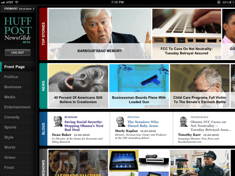huffington post ipad